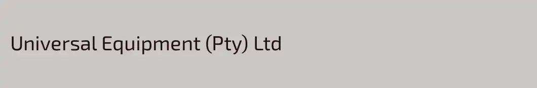 Universal Equipment (Pty) Ltd